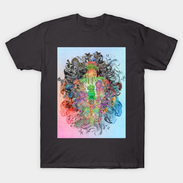 Floral Jazz T-Shirt by lazykite